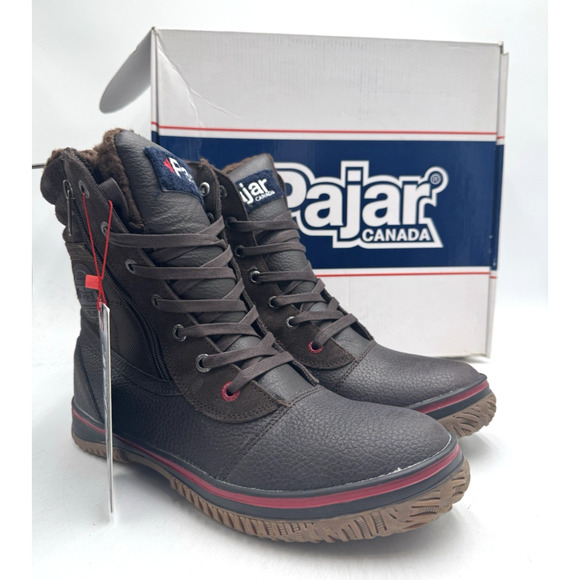 Pajar TROOPER-BOOT Men's NEW Winter Boot Brown EU Size 43 Medium - Picture 1 of 11